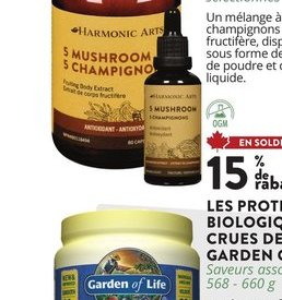 Les Protéines Biologiques Crues de Garden of Li…