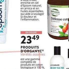 Produits d'Organyc