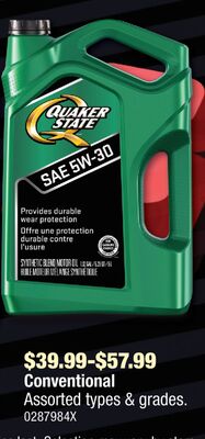 Quaker State Conventional