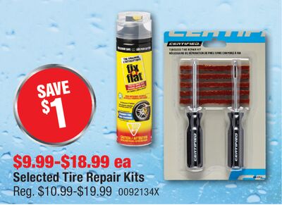 Selected Tire Repair Kits