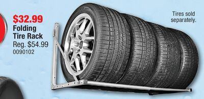 Folding Tire Rack