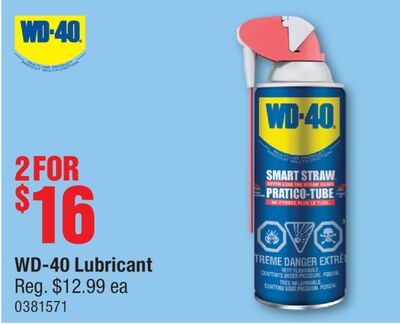 WD-40 Lubricant