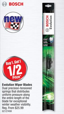 Bosch Evolution Wiper Blades
