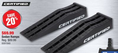 Certified Sedan Ramps