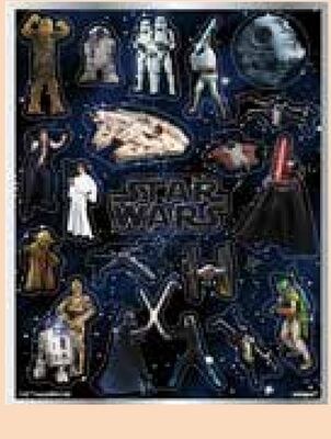 Star Wars Sticker Variety Pack, 4-ct