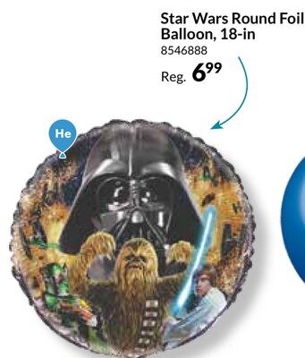 Star Wars Round Foil Balloon, 18-in