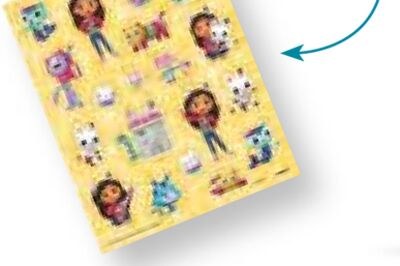 Gabby's Dollhouse Sticker Sheets, 4-ct