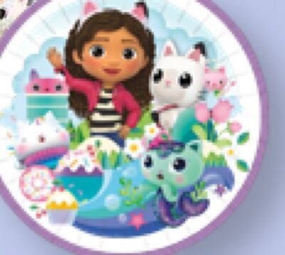 Gabby's Dollhouse Lunch Plates, 8-ct