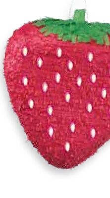 Strawberry 3D Pinata