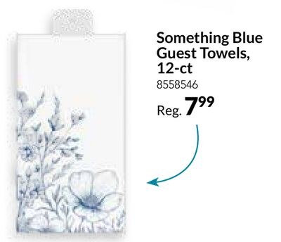 Something Blue Guest Towels, 12-ct