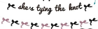 Tying The Knot Banner Kit, 2-pc