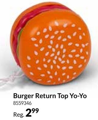 Burger Return Top Yo-Yo