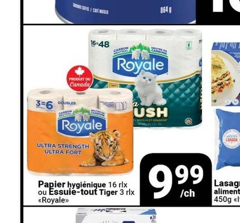 Papier hygiénique Royale