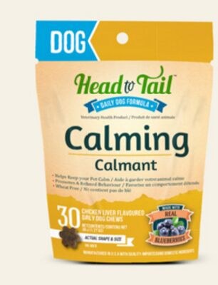Head to Tail Calming Medium-Large Dog Supplemen…