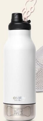 Asobu White Buddy Bottle
