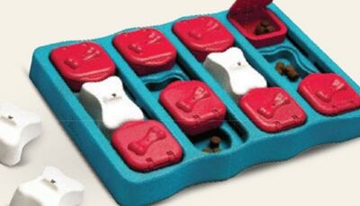 Outward Hound Brick Puzzle Level 2 Dog Toy