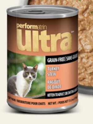 Performatrin Ultra Grain-Free Turkey Stew Cat F…