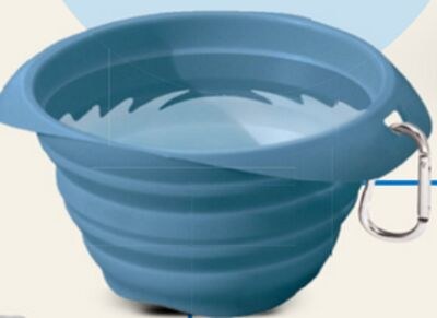 Kurgo Blue Collaps-A-Bowl