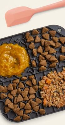 Essentials Charcoal Lick Mat with Spatula