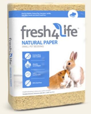 Fresh 4 Life Natural Paper Small Pet Bedding 60…
