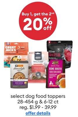Sélection de compléments alimentaires pour chiens 28-454 g et 6-12 unités
