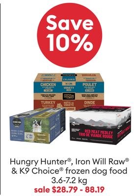 Aliments congelés pour chiens Hungry Hunter®, I…