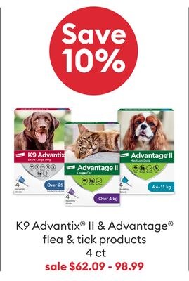 Produits anti-puces et tiques Advantage® et K9 …