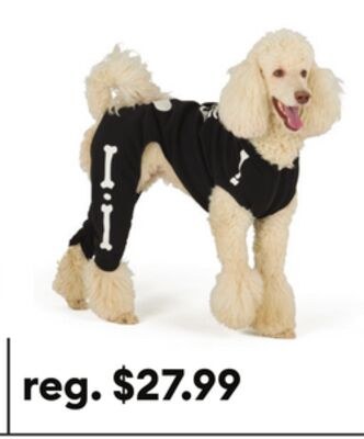 Thrills & Chills® Skeleton Dog & Cat Sweatsuit