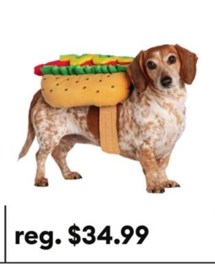 Thrills & Chills® Hot Dog Dog & Cat Costume