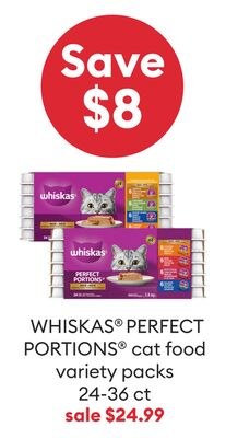 WHISKAS® PERFECT PORTIONS® cat food