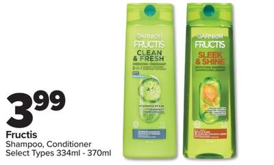 Fructis Shampoo, Conditioner