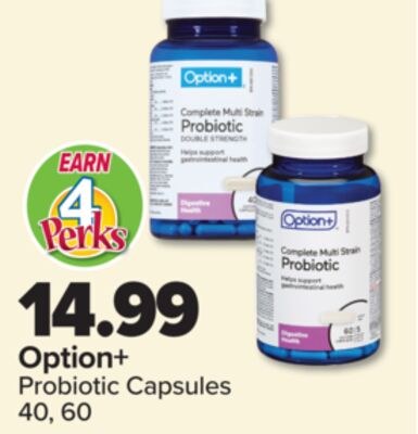 Option+ Probiotic Capsules
