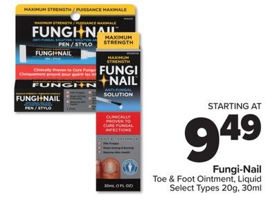 Fungi-Nail Toe & Foot Ointment, Liquid