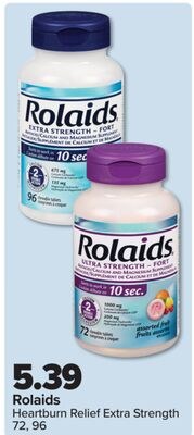 Rolaids Heartburn Relief Extra Strength