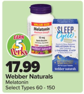 Webber Naturals Melatonin