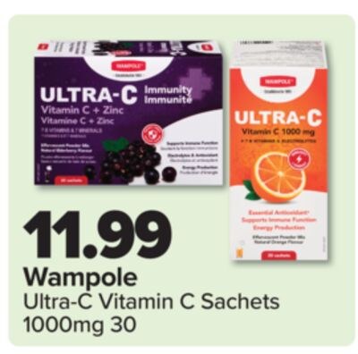 Wampole Ultra-C Vitamin C Sachets