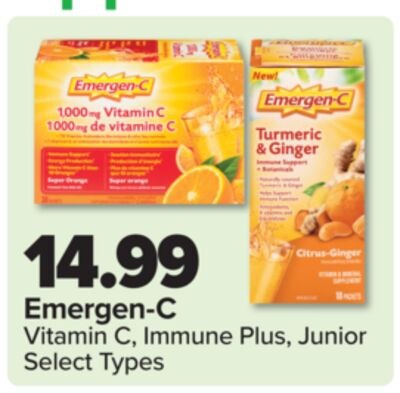 Emergen-C Vitamin C, Immune Plus, Junior
