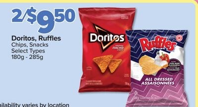 Doritos, Ruffles Chips, Snacks