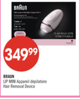 BRAUN LIP MINI Hair Removal Device