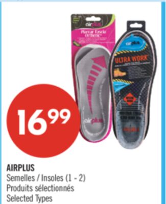 AIRPLUS Insoles (1 - 2)