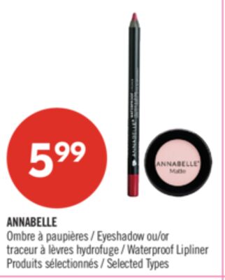 ANNABELLE Ombre à paupières ou traceur à lèvres…