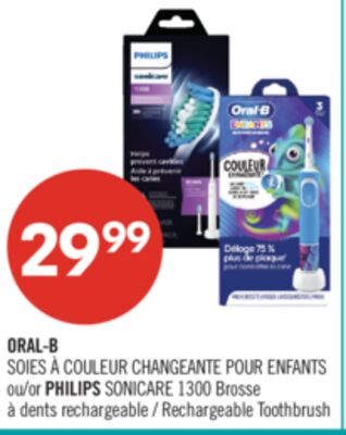 ORAL-B soies à couleur changeante pour enfants …