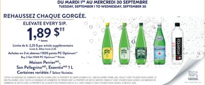Maison PerrierMC, San PellegrinoMD, EssentiaMD