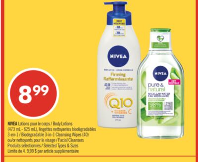 NIVEA Lotions pour le corps (473 mL - 625 mL), …