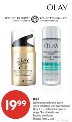 OLAY Lotion tonique exfoliante douce (120 mL) o…