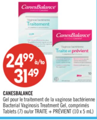 CANESBALANCE Gel pour le traitement de la vagin…