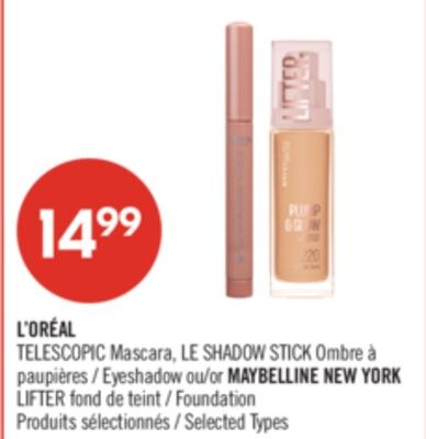 TELESCOPIC Mascara, LE SHADOW STICK Ombre à pau…