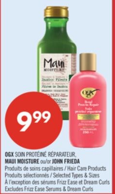 OGX SOIN PROTEINE RÉPARATEUR. MAUI MOISTURE ou/…