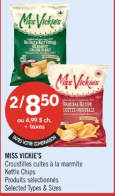 MISS VICKIES Croustilles cuites a la marmite