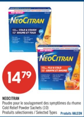 NEOCITRAN Poudre pour le soulagement des symptô…